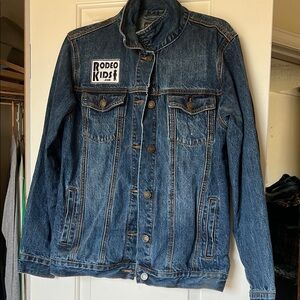 Roper Blue Denim Jacket with Patch